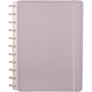 Caderno Inteligente Grande Lilas Pastel 80fls.-088042-56787