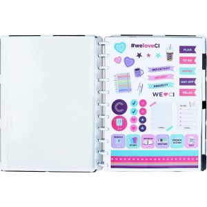 Caderno Inteligente Grande Poa Vicky 80fls-105080-31705