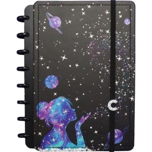 Caderno Inteligente Grande Poeira Das Estrelas 80f-088285-22491