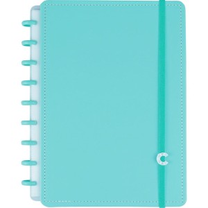 Caderno Inteligente Medio All Aquamarine 80fls-106473-38463