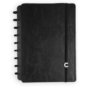 Caderno Inteligente Medio Black 80fls.-059099-62512