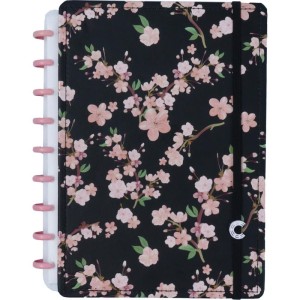 Caderno Inteligente Medio By Gocase Rose Black 80f-093580-34383