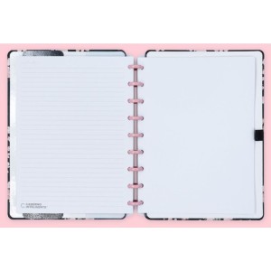 Caderno Inteligente Medio By Gocase Rose Black 80f-093580-62753