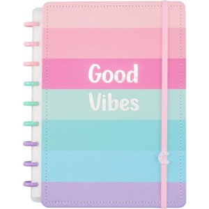 Caderno Inteligente Medio Good Vibes By Indy 80fls-108214-80840