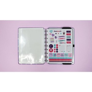 Caderno Inteligente Medio Silver Love 80fls-091358-30525