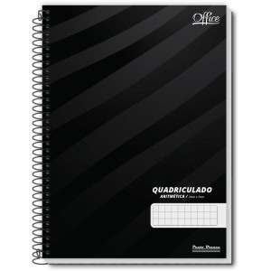 Caderno Quadriculado Univers. 7x7mm 80f Espiral Office Cd-087184-14549