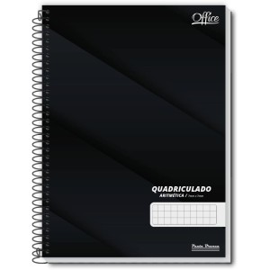 Caderno Quadriculado Univers. 7x7mm 80f Espiral Office Cd-087184-51984