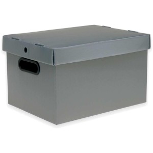 Caixa Organizadora Prontobox Prata 360x265x230 Md-027068-72598