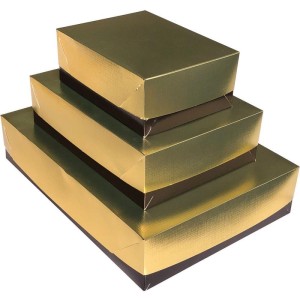 Caixa Para Presente Com Tampa Madrid Gd 25,5x35x7,5 Text. Do