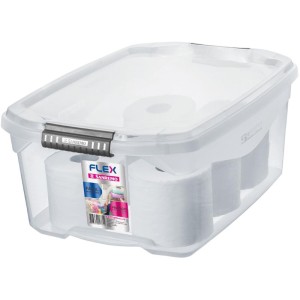 Caixa Plastica Multiuso Flex Incolor 20l.-102776-79794