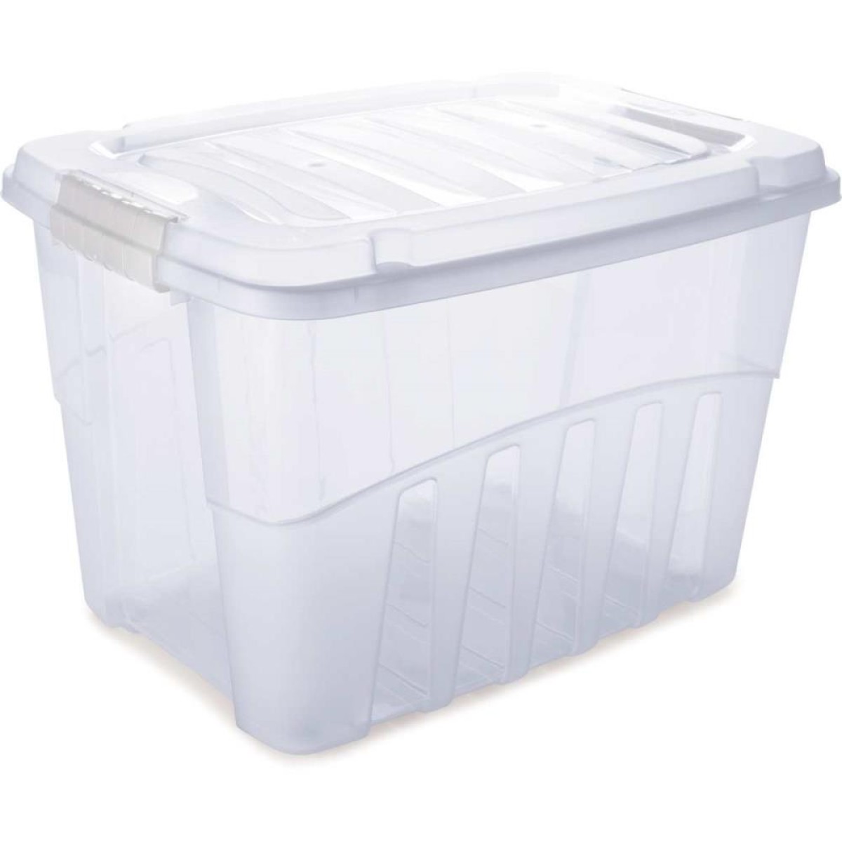 Caixa Plastica Multiuso Gran Box Alta Incolor 29l-076836-72990