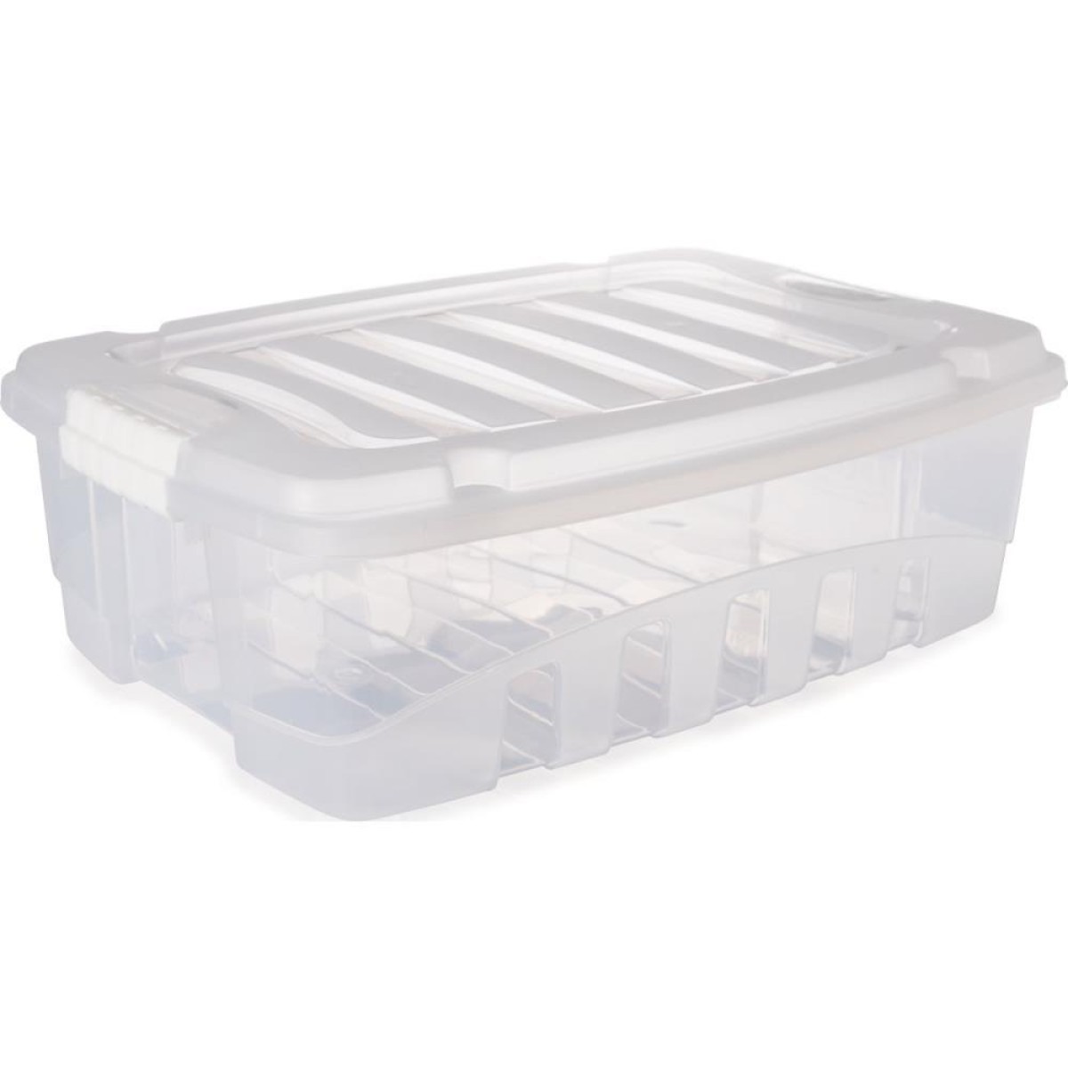 Caixa Plastica Multiuso Gran Box Baixa Incolor 13,7l-073962-86512