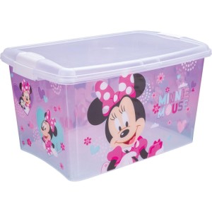 Caixa Plastica Multiuso Minnie C/trava 46l.-105278-53381