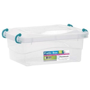 Caixa Plastica Multiuso Pratic Box 1l 18x13x7cm-067092-43821