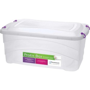 Caixa Plastica Multiuso Pratic Box 50l 59x38x34cm.-050043-30895