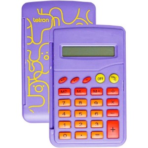 Calculadora De Bolso 8 Dig. Lilas Flip Pets C/bat.-106831-12209