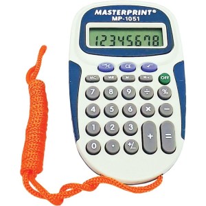 Calculadora De Bolso Mp 1051 8dig. Cinza Pilha-101003-85004