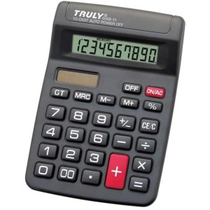 Calculadora De Mesa 10 Dig. Trully Pr Mod.806b-10-038302-60169