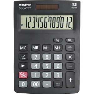 Calculadora De Mesa 12 Dig Mx-c127 Preto-103021-72361