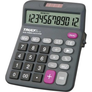 Calculadora De Mesa 12 Dig. Trully Visor Incl.pr-038300-20183