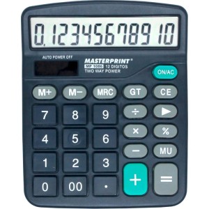 Calculadora De Mesa Mp 1086 12 Dig. Az/cz Pl/solar-101004-59529