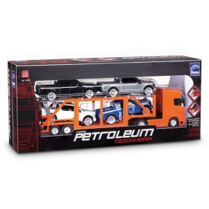 Caminhao Petroleum Cegonheira 38cm.-066964-16215