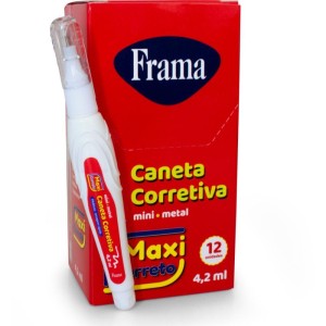 Caneta Corretiva Mini 4,2ml. Metal-087425-12142