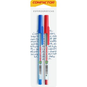 Caneta Esferografica 0,7mm Blister C/1 Azul 1vm