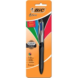 Caneta Esferografica Bic 4 Cores Grip Pro-080006-22006