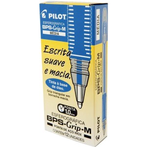 Caneta Esferografica Bps-grip-m 1.0mm Azul-001477-35014