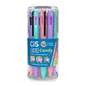 Caneta Esferografica Cis 4x1 Candy 0.7mm (s)-101880-84732