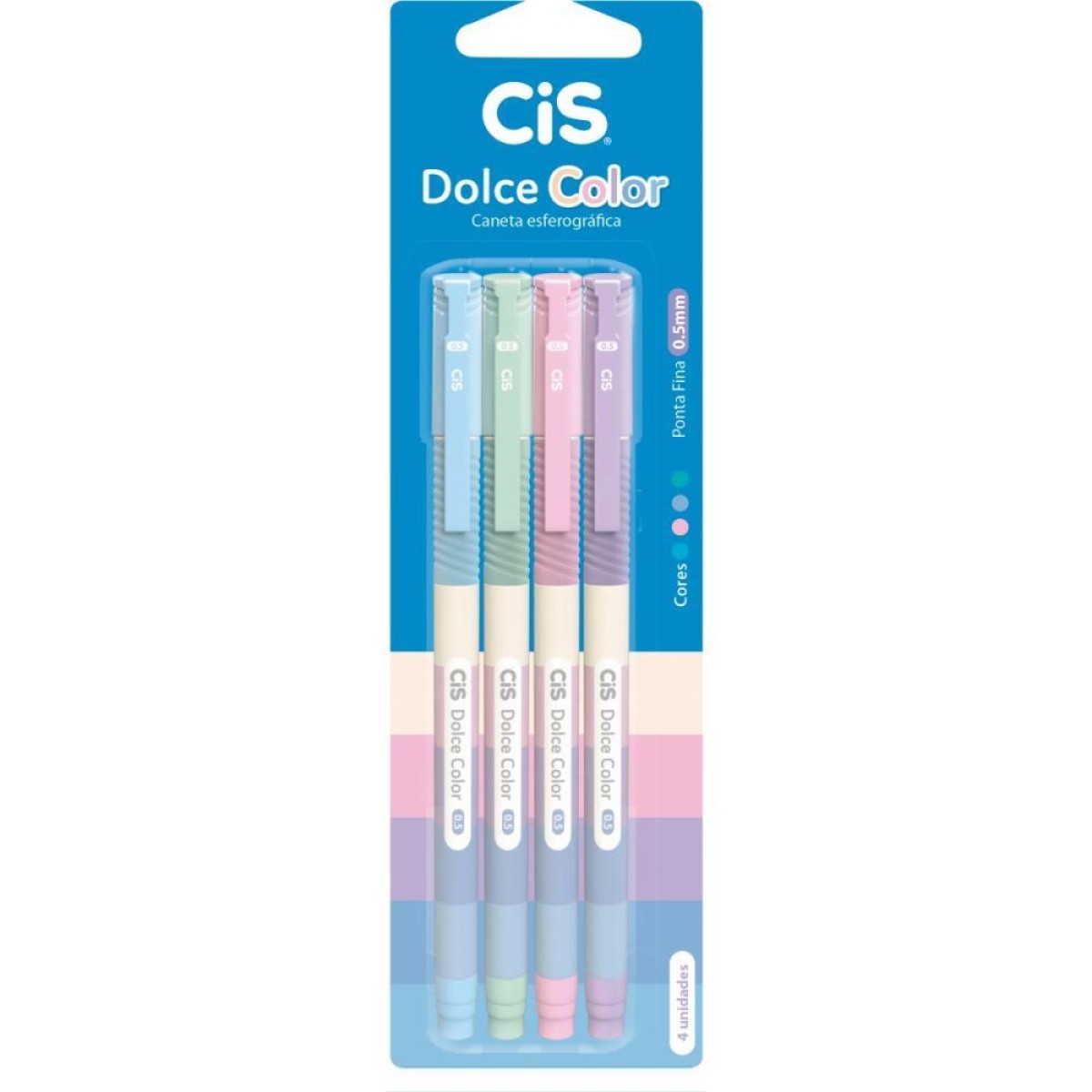 Caneta Esferografica Cis Dolce Color 0,5mm (s)-059303-17892