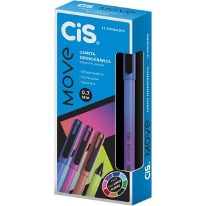 Caneta Esferografica Cis Move 0.7mm Az-059731-58044