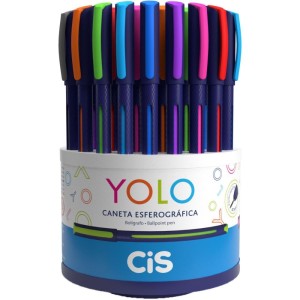 Caneta Esferografica Cis Yolo 0.7mm 10 Cores-101877-25508