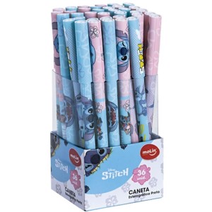 Caneta Esferografica Stitch Tinta Preta (s)