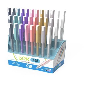 Caneta Gel Cis Bpx Gel 0.7mm 8 Cores-101889-47839