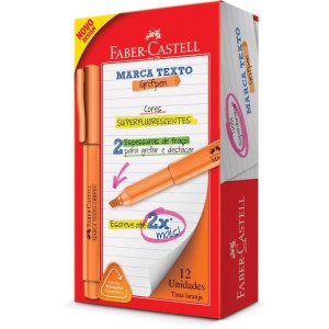 Caneta Marca Texto Grifpen Laranja-062712-57708