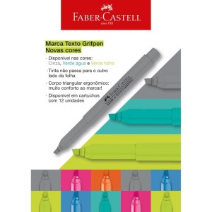 Caneta Marca Texto Grifpen Verde Agua-099914-97882