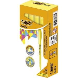 Caneta Marca Texto Marking Amarela