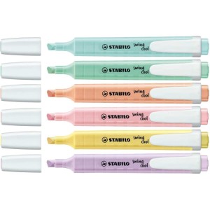 Caneta Marca Texto Stabilo Swing Cool Pastel 16co-077035-88958