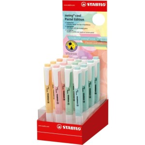 Caneta Marca Texto Stabilo Swing Cool Pastel 16co-077035-99370