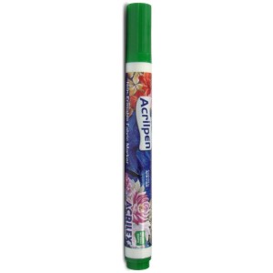 Caneta Para Tecido Verde Musgo Acrilpen-020970-90935