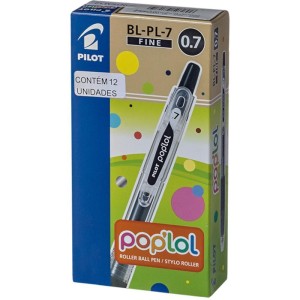 Caneta Retratil Bl-pl-7 Pop Lol 0.7mm Azul-085938-23216