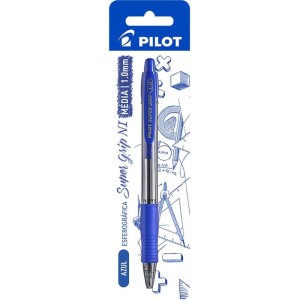 Caneta Retratil Bpgp-super Grip-10r 1.0 Azul-089734-15217