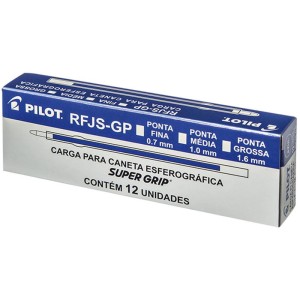 Carga Caneta Esferografica Rfjs-gp 1,0mm Azul-005186-61361