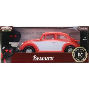 Carrinho Controle Remoto Besouro Rc3 Funcoes/pilha-038402-92264