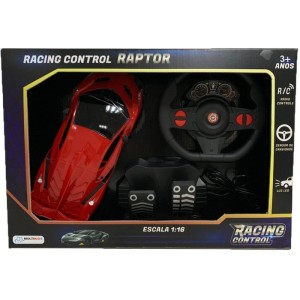 Carrinho Controle Remoto Racing Control Raptor Vermelho-096076-83757