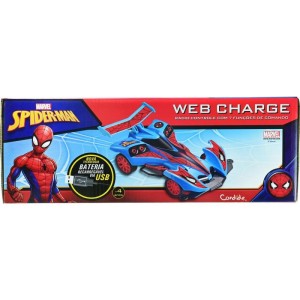 Carrinho Controle Remoto Spider-man Web Charge 7fun.rec-091422-47828