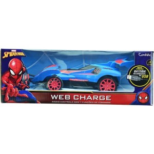 Carrinho Controle Remoto Spider-man Web Charge 7fun.rec-091422-50345