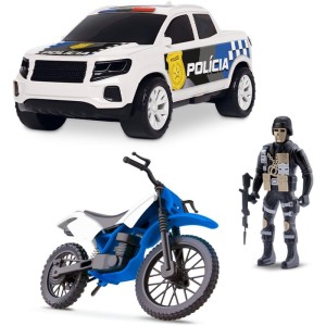 Carrinho Policia Kit Forca Tarefa-093059-15288